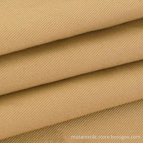 Stretch Cotton Twill Suit Fabric